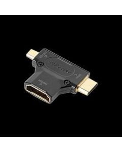 AudioQuest HDMI A to C and D HDMI Standard to Micro and Mini HDMI Adaptor