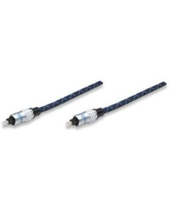 5 ft. Premium Toslink Optical Audio Cable with Net Jacket, Manhattan 317924