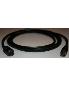 Kray Cables Mini Din 9 Minidin 9 Pin Male Female Extension Cable 6 Ft Black Color Non Standard B Type