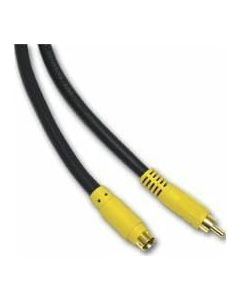 C2G/Cables to Go 27966 Value Series Bi-Directional S-Video to RCA Type Cable (25 Feet, Black)