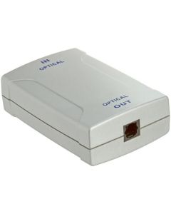 CableWholesale Digital Fiber Optical (Toslink) Audio Signal Amplifier, Toslink Female