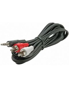 Steren BL-265-412BK Stereo Y Adapter (12 feet, Black)