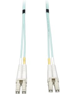 Tripp Lite 10Gb Duplex Multimode 50/125 OM3 LSZH Fiber Patch Cable, (LC/LC) - Aqua, 7M (23-ft.)(N820-07M)