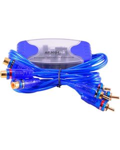JacobsParts AP3054 50W 4-Channel RCA Stereo Ground Loop Isolator