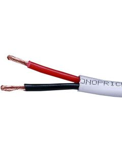 12AWG CL2 Rated 2-Conductor Loud Speaker Cable - 50ft (for in-Wall Installation)