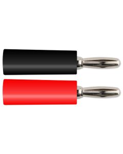 Skywalker Banana Plugs for Speaker Cable, 10 Red, 10 Black