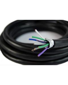 Audiopipe 40' Feet Speed Wire 9 Conductor 18 Gauge Car Audio Speaker Remote Wire