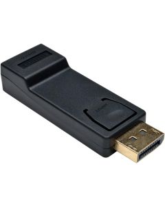 Tripp Lite DisplayPort to HDMI Cable Adapter, DP to HDMI (M/F), DP2HDMI, 1080p, Compact (P136-000-1),Black