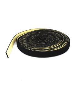 uxcell a15011200ux0421 Black 5m 16.5ft Length Car Speaker Sealing Tape