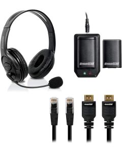 DreamGEAR Xbox 360 Set 6 in 1 Set Black