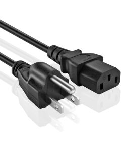 Omnihil 15 Feet AC Power Cord Compatible with Epson Power lite Home Cinema, MovieMate, Pro Cinema Projectors