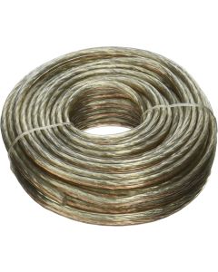 Absolute S1240 40-Feet 12 Gauge Car and Home Stereo Clear Speaker Wire